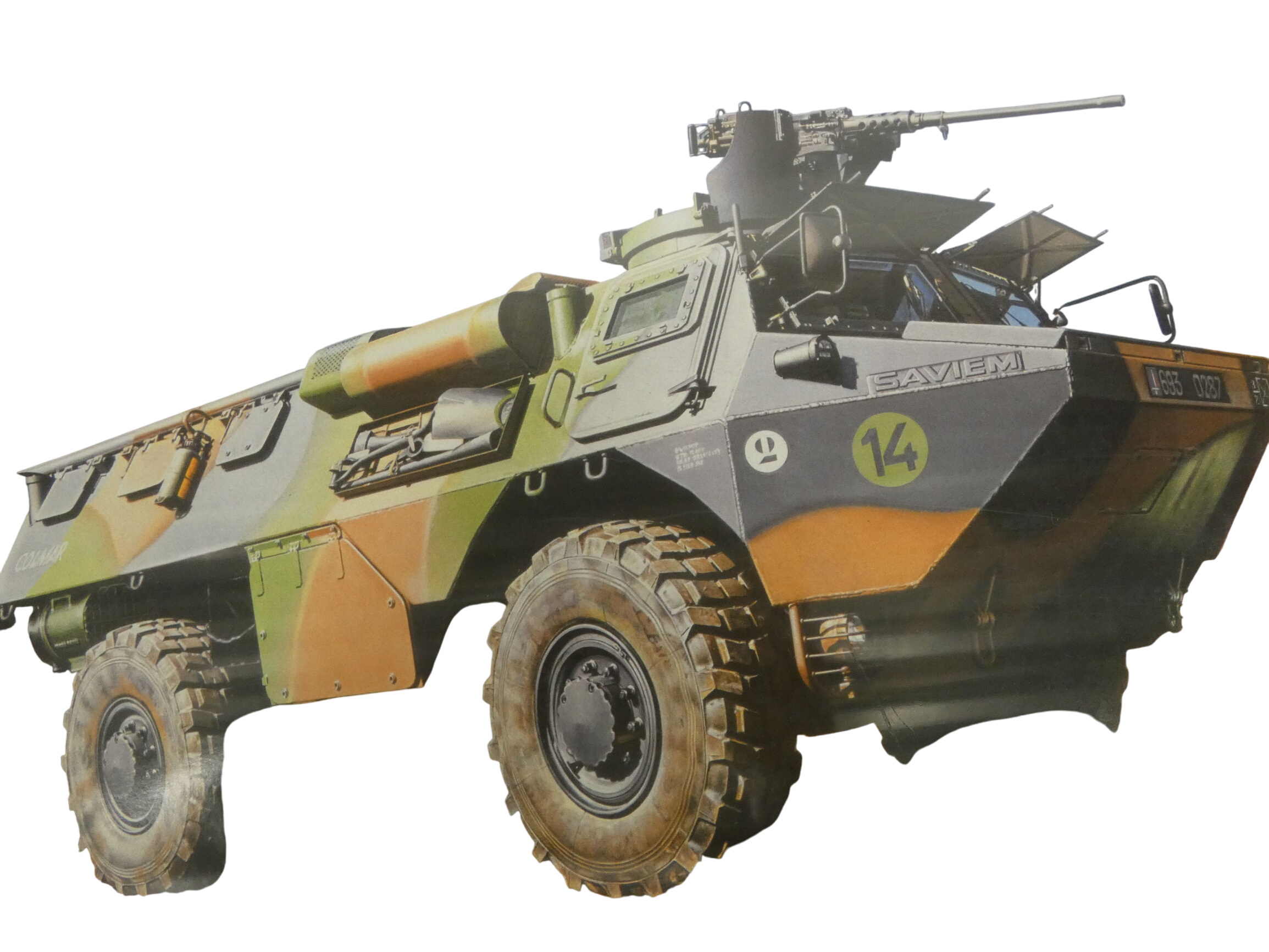 Maquette véhicule militaire : Starter kit : VAB 4x4 - Heller - Rue des Maquettes