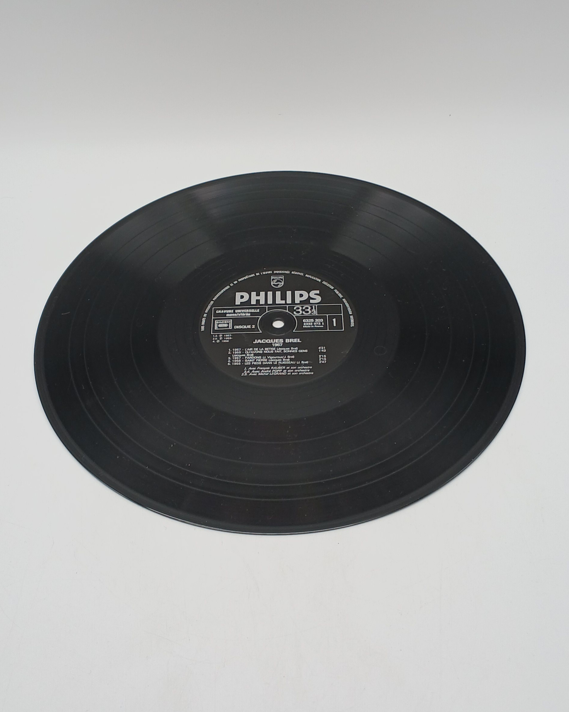 Vinyle 33 Tours (LP) - Jacques BREL L'intégrale de 1954 à 1962 Très bon état - Vue 11 - 