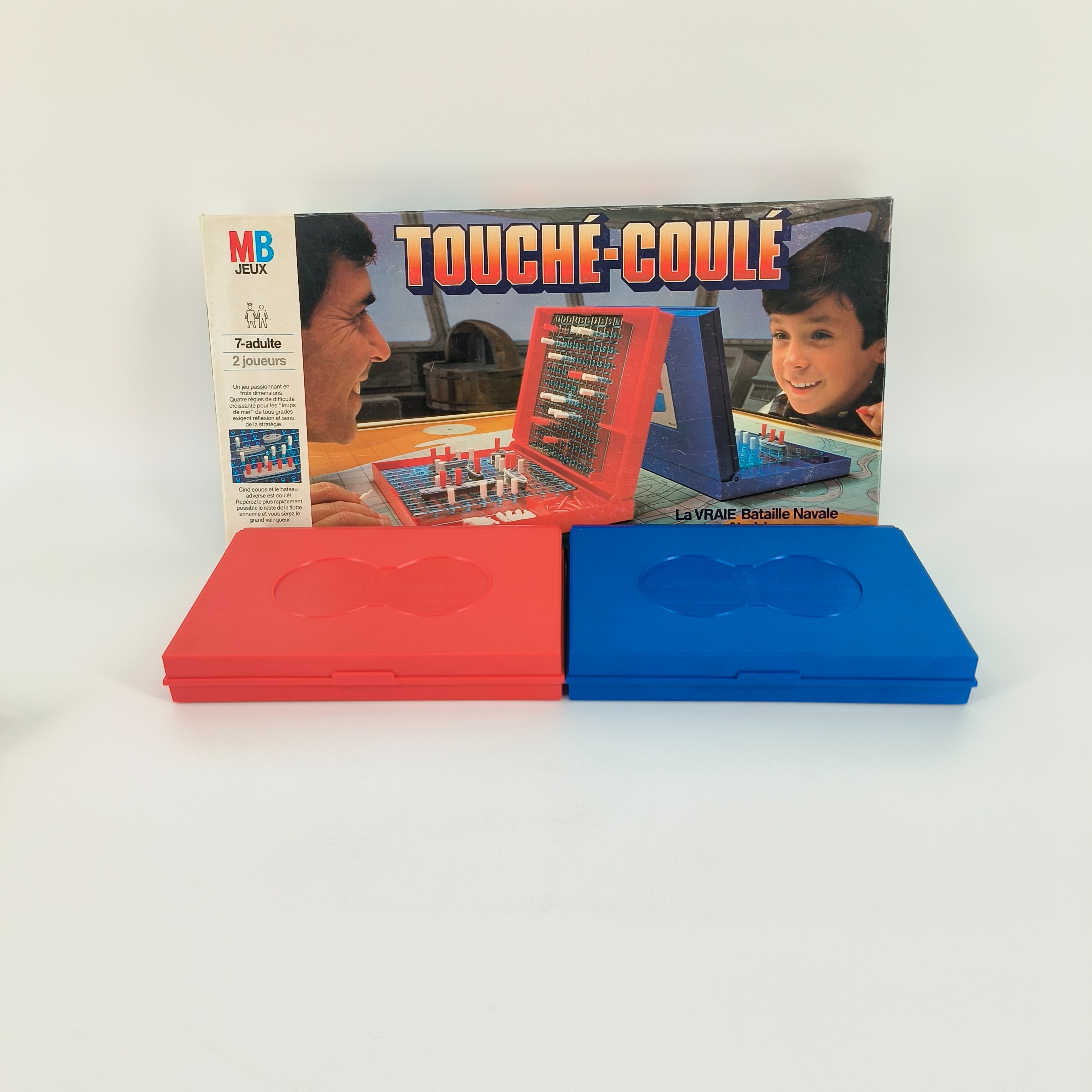 Jeu de société- Touché-coulé-MB- vintage- à partir de 7 ans Très bon état - Vue 4 - 