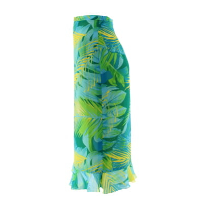 Jupe multicolore imprimée - Femme - GÉRARD PASQUIER - Taille 42 - Photo 2