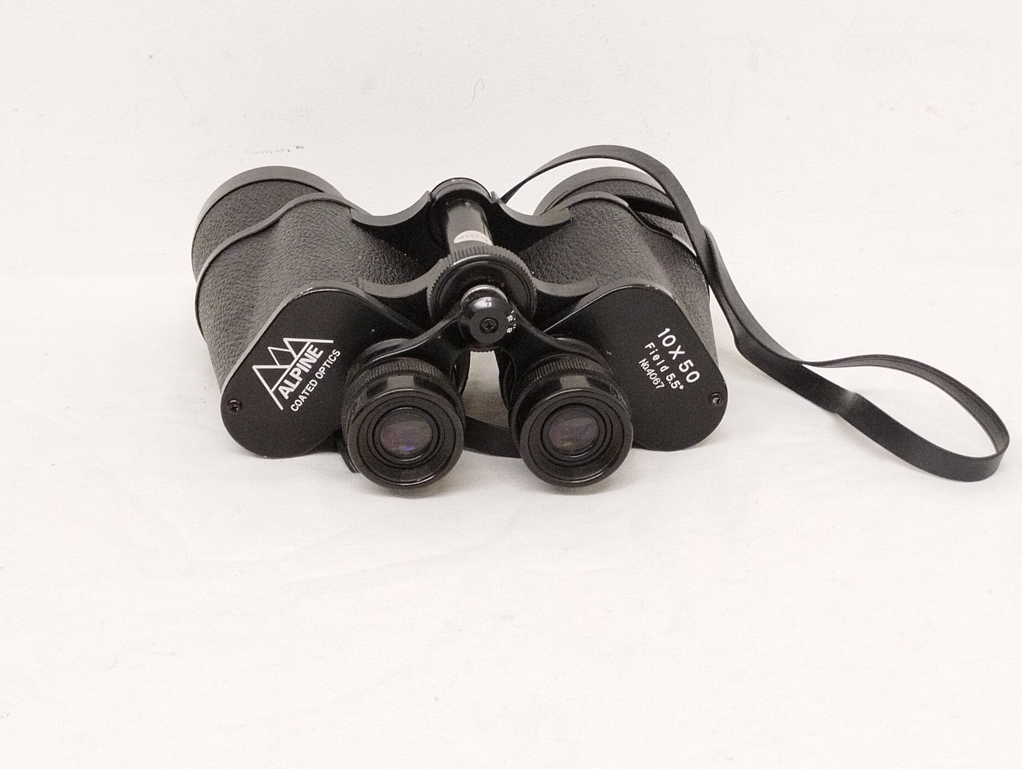 Paire Jumelle vintage " ALPINE " coated optics - 10x50 - field 5.5° N ° 4067 - Bon état - Photo 6