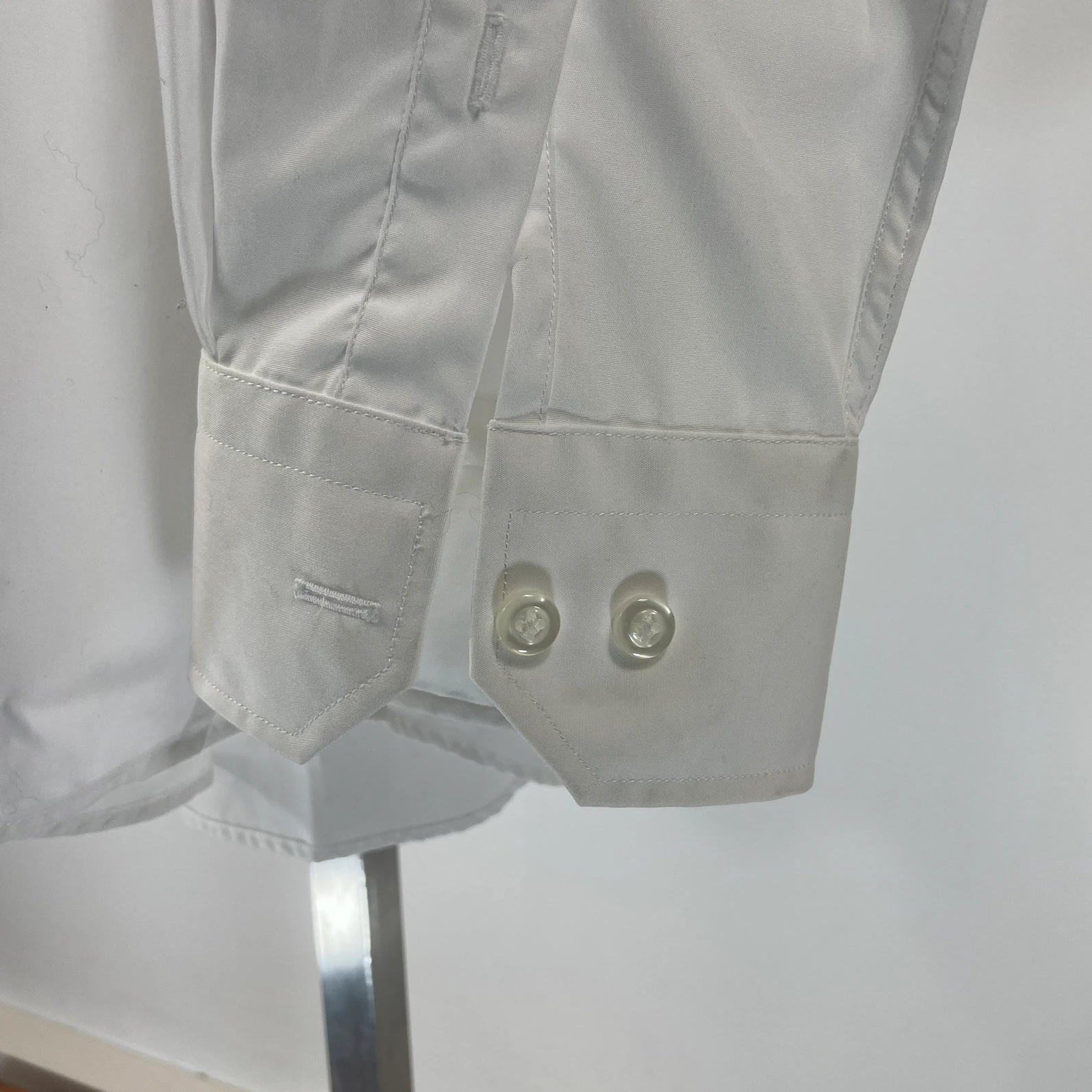 Chemise blanche regular, classique Élégante, Daniel Hechter, Taille 48 XL Comme neuf - Vue 11 - 