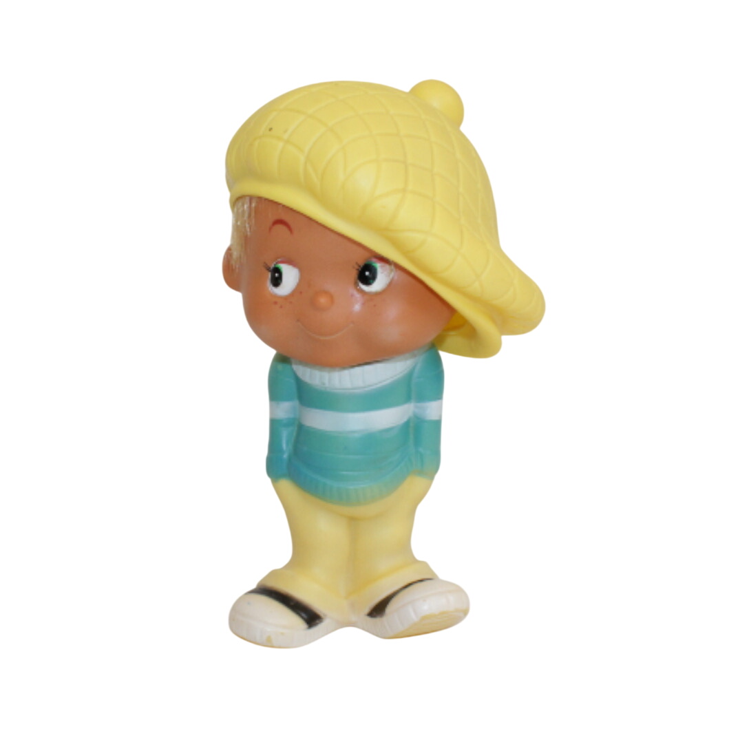Statuette Poulbot/Gavroche En Biscuit - 15,3 X 6,5 Cm - Occasion Très Bon État (TBE)