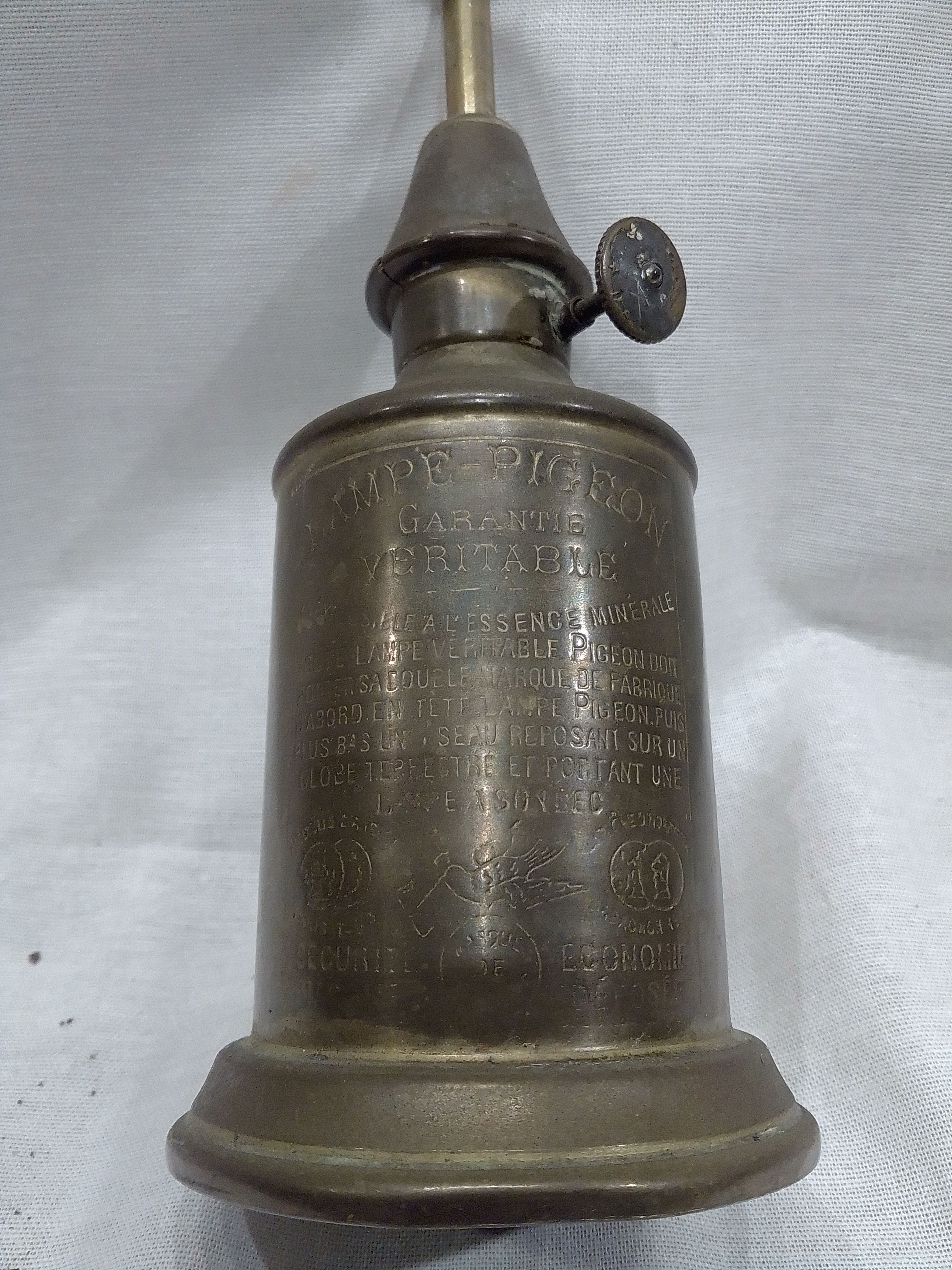 Véritable Lampe Pigeon - Bon état - Photo 2