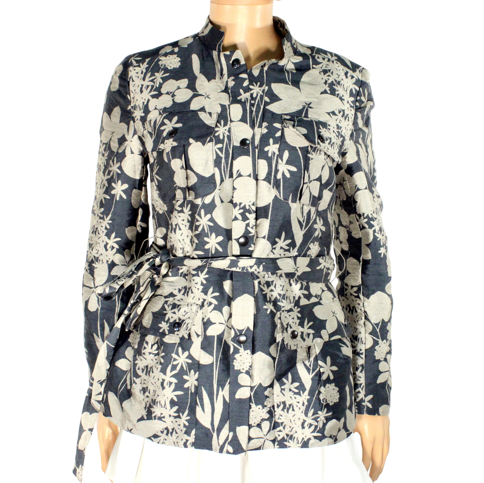 Veste Femme Grise & Beige MADE IN CHEZ MOI Taille Estimée M /L - Photo 0