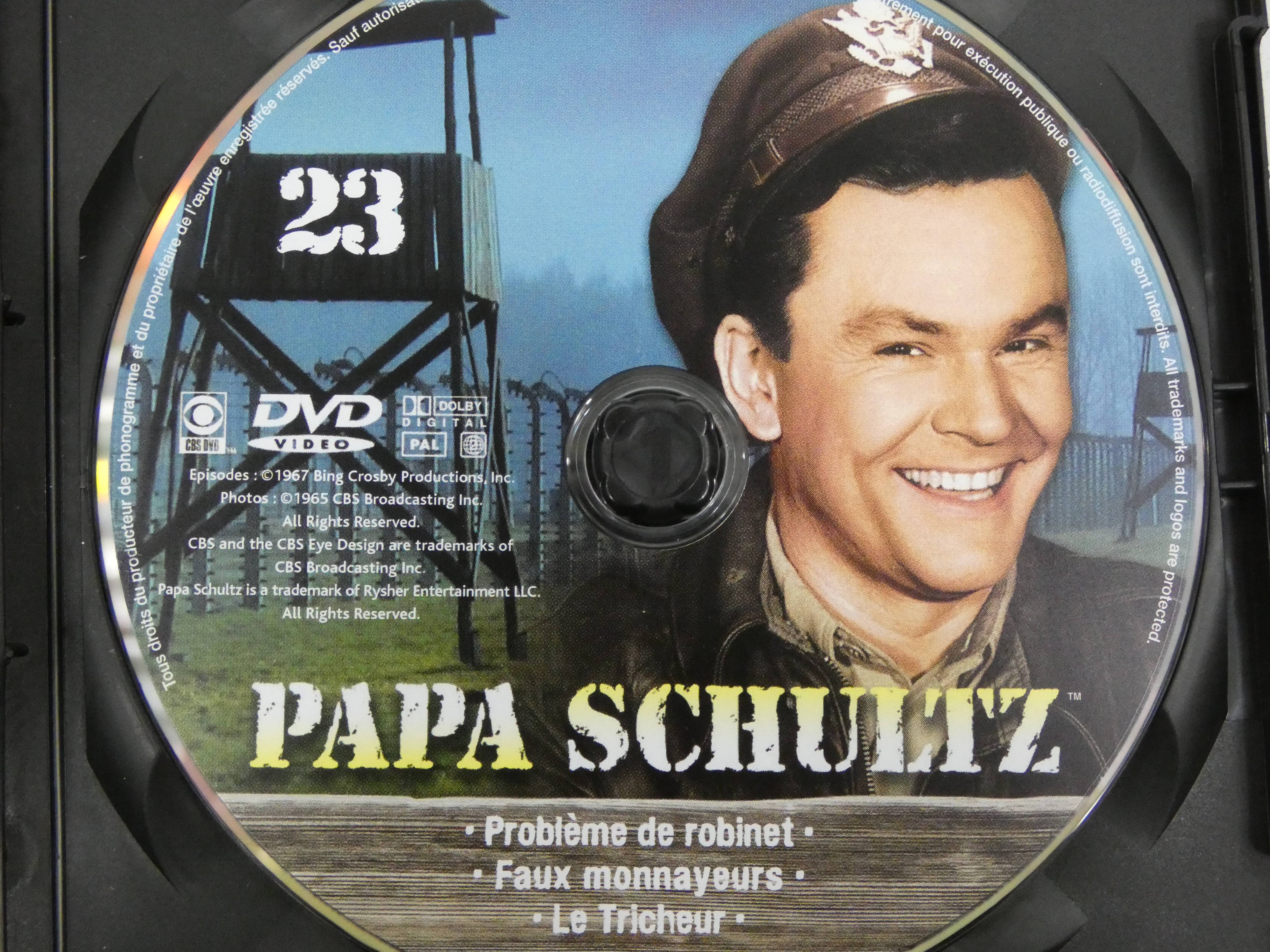 Voir photo 8 de Collection incomplète série télévisée Papa Schultz en 25 DVD (CBS) Collection incomplète série télévisée Papa Schultz en 25 DVD (CBS) Bon état - Vue 8 -
