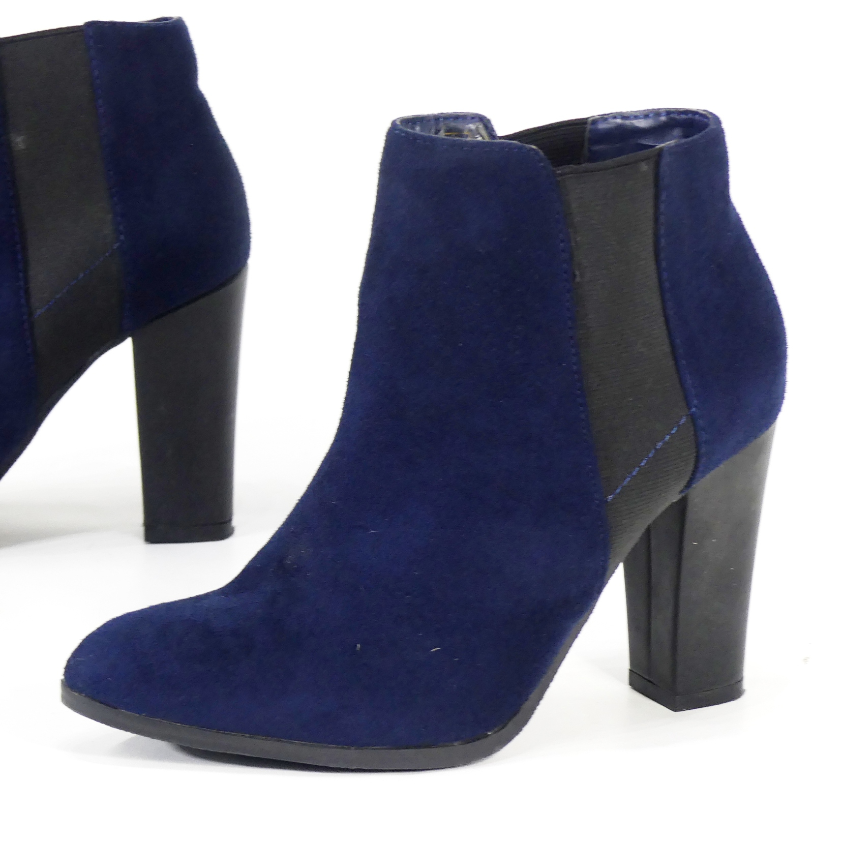 Bottines à talons bleues - Cache Cache - T 36 Très bon état - Vue 3 - 