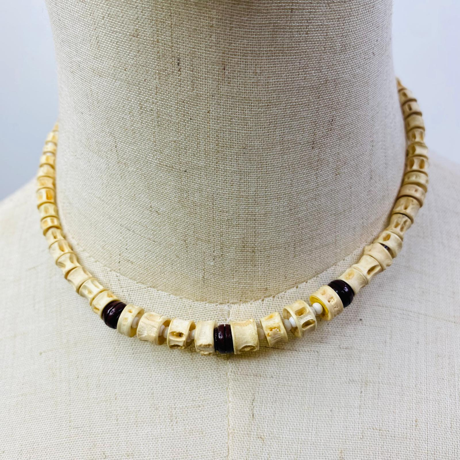 Collier Africain en Bois - Hommes / - Label Emmaus - Modalova