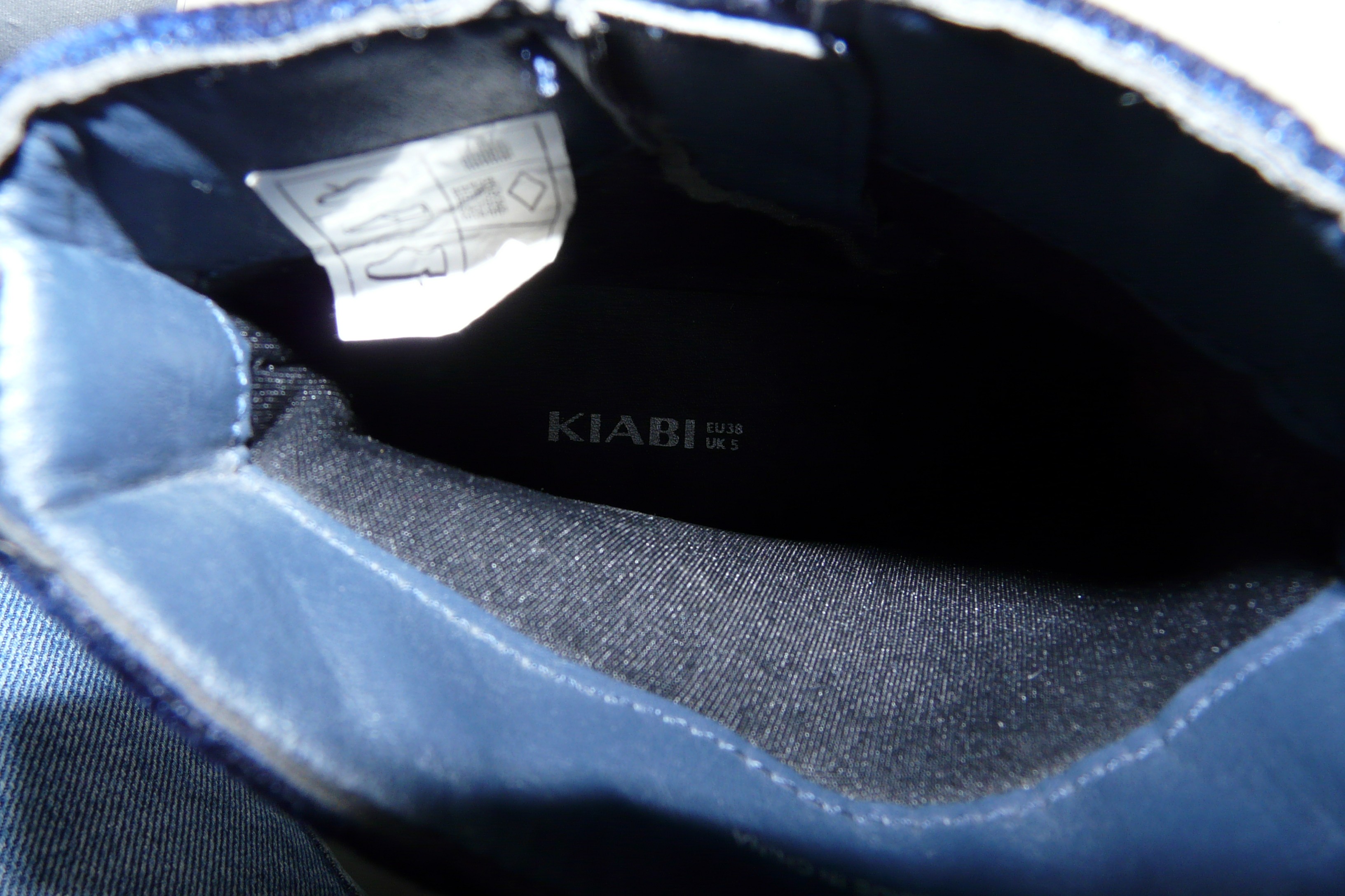 C73 - Bottines en velours - Kiabi - Pointure 38 - Photo 8