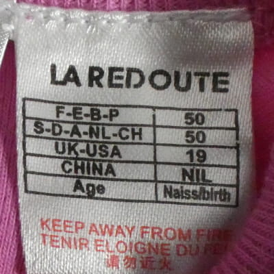 Bady rose imprimé - Bébé - LA REDOUTE - Taille Naissance - Photo 3