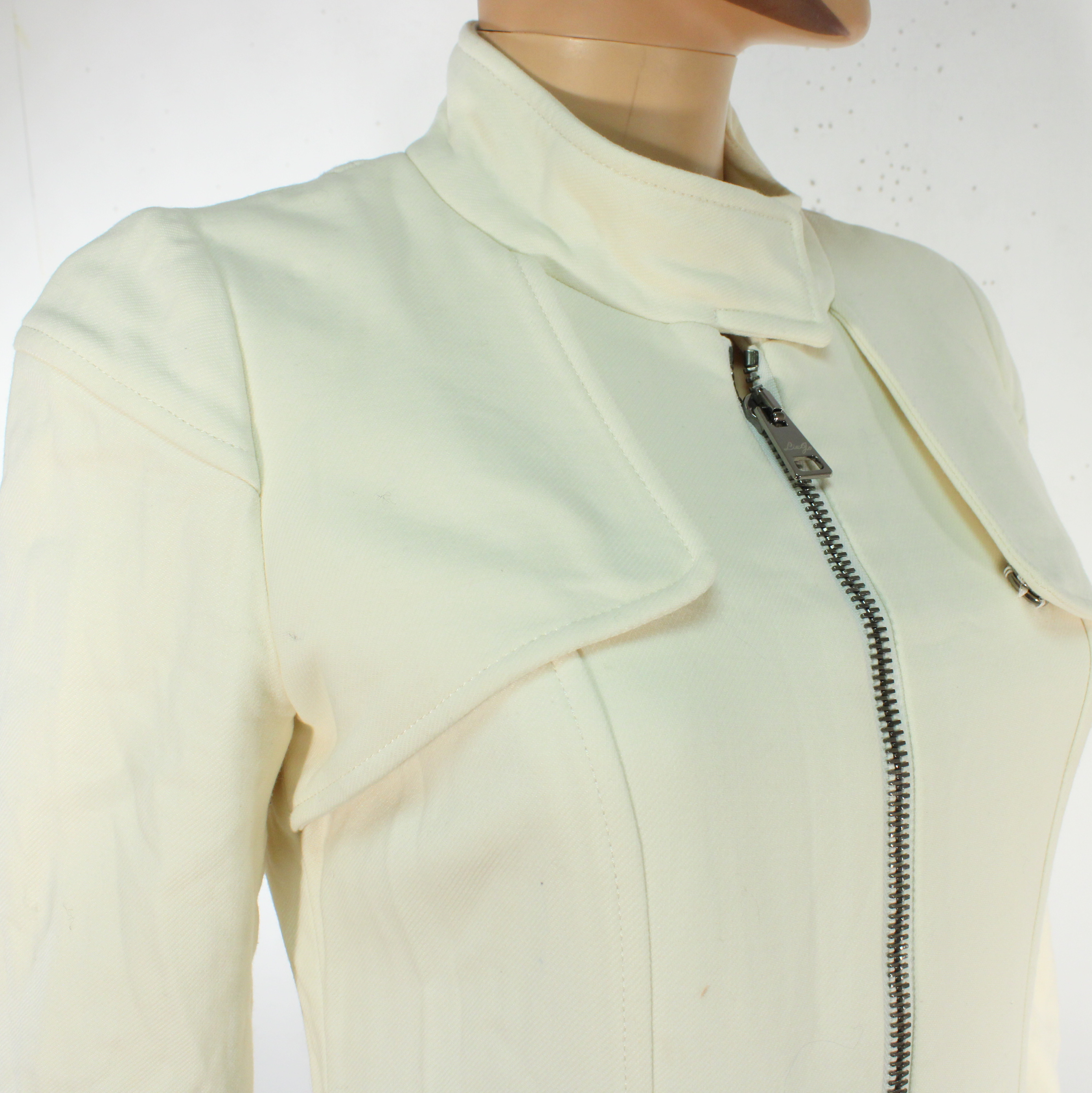 Manteau Femme Ecru LIU.JO Taille 42 Bon état - Vue 6 - 