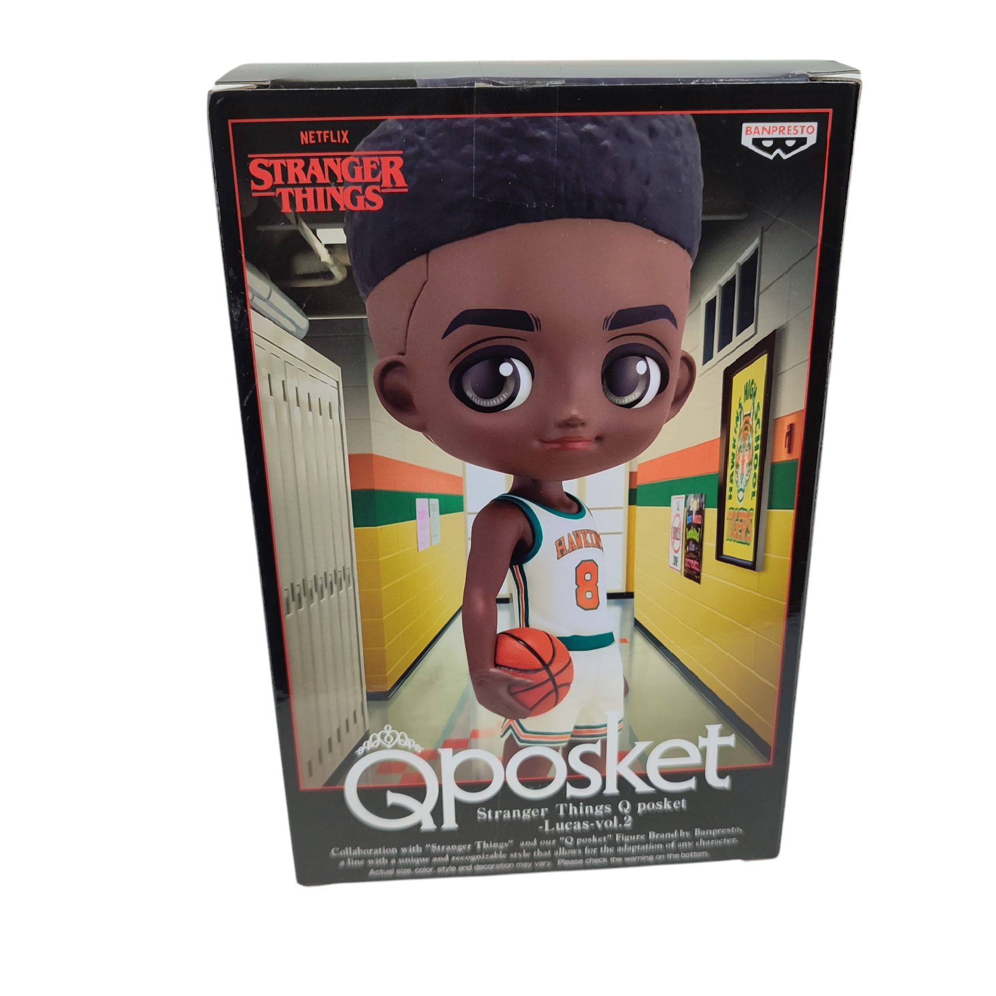 Figurine Qposket - Stranger Things : Lucas vol.2 Bon état - Vue 3 - 