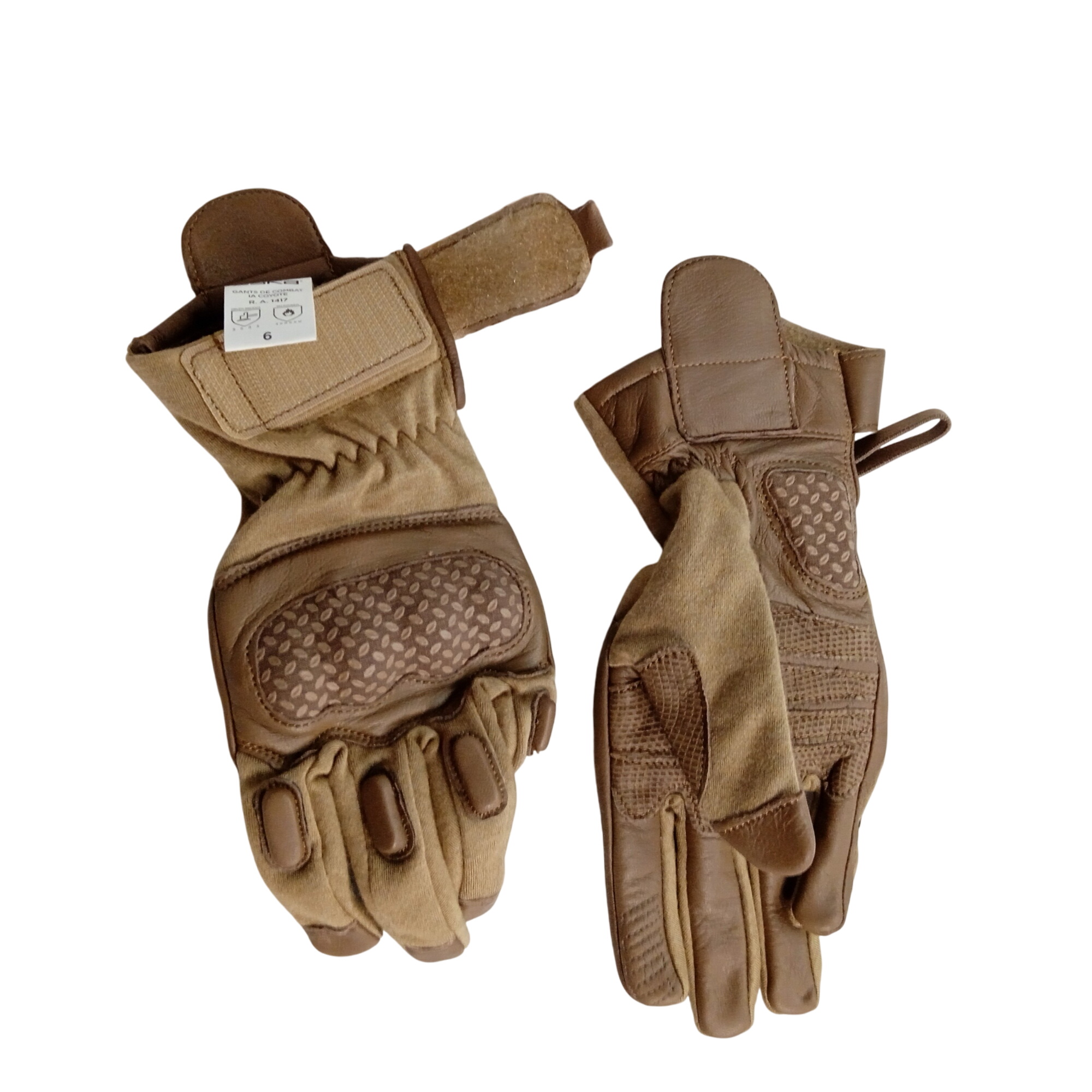 Paire de Gants de combat Coqués ESKA IA COYOTE taille 6 - Photo 0