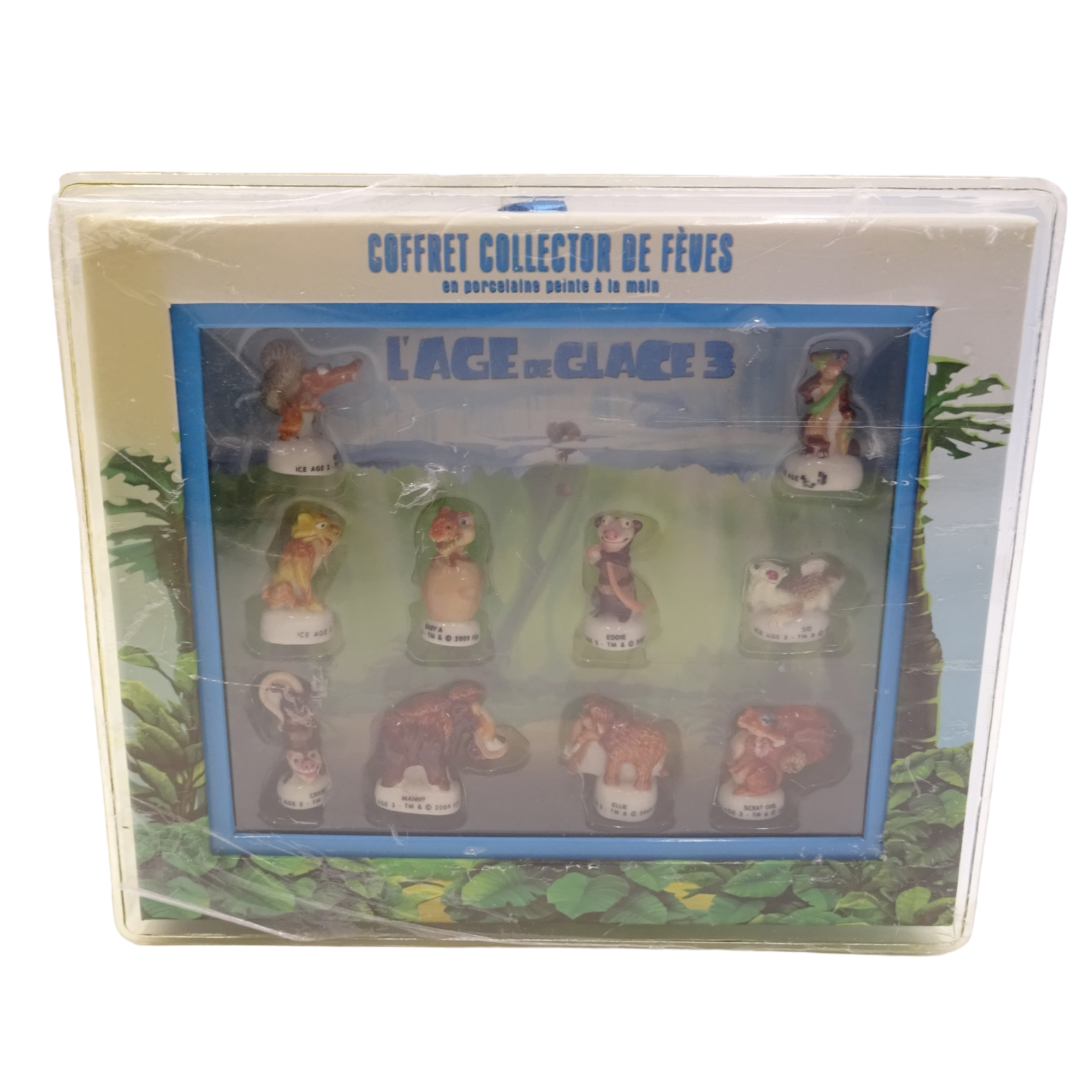 Coffret collector de fèves en porcelaine "l'âge de glace 3" - Bon état sur Label Emmaüs