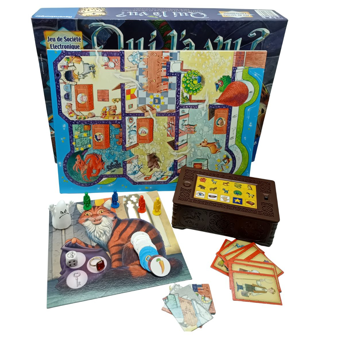 Jeu de société - Qui l'a vu ? Ravensburger - A partir de 6 ans. Très bon état - Vue 4 - 