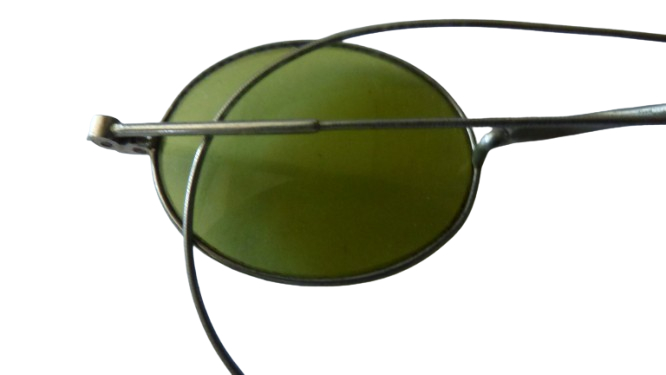 Lunettes vintage style années 1920 et son étui - Photo 5