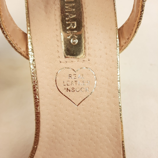 Chaussures nu-pieds chic à talons T39 Très bon état - Vue 3 - 