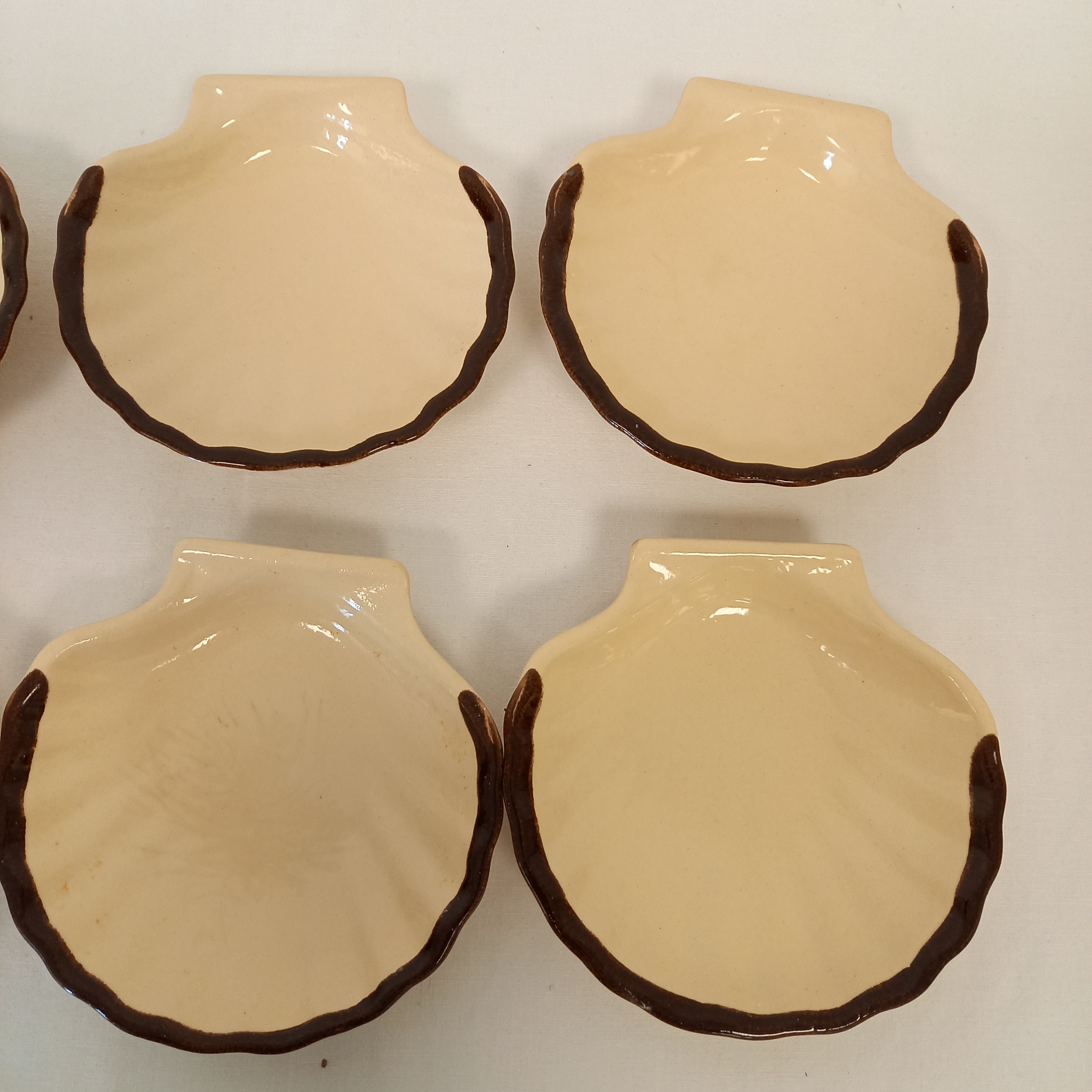 Lot 6 coquille St Jacques gratin coquillage Emile Henry - Bon état - Photo 3