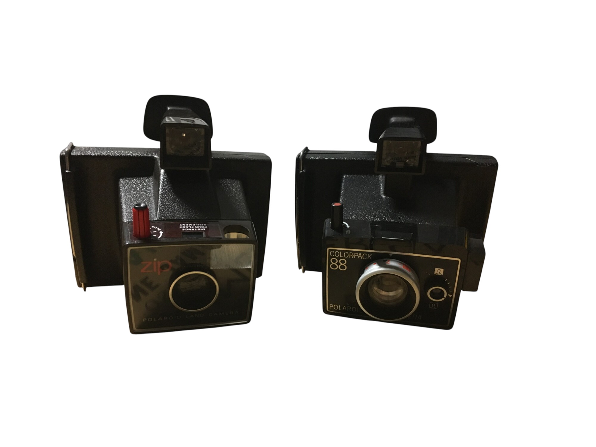 2 Polaroid caméra Vintage 70's - Photo 0