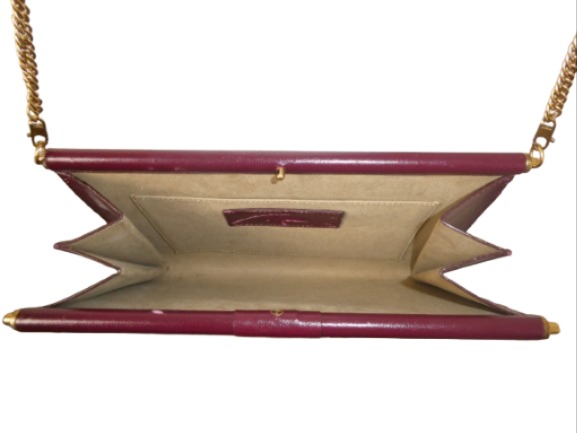 Givenchy Paris - Sac en bandoulière rouge bordeaux - Photo 4
