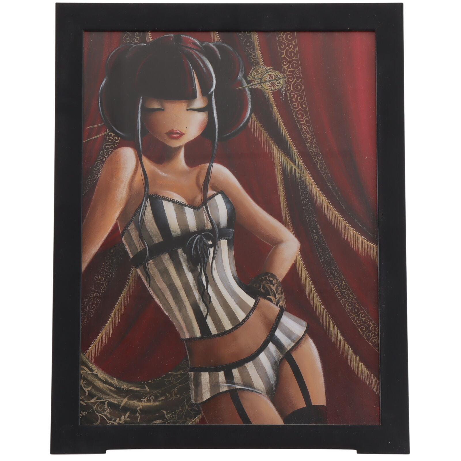 Affiche de Misstigri - Miss Cabaret encadrée - Photo 0