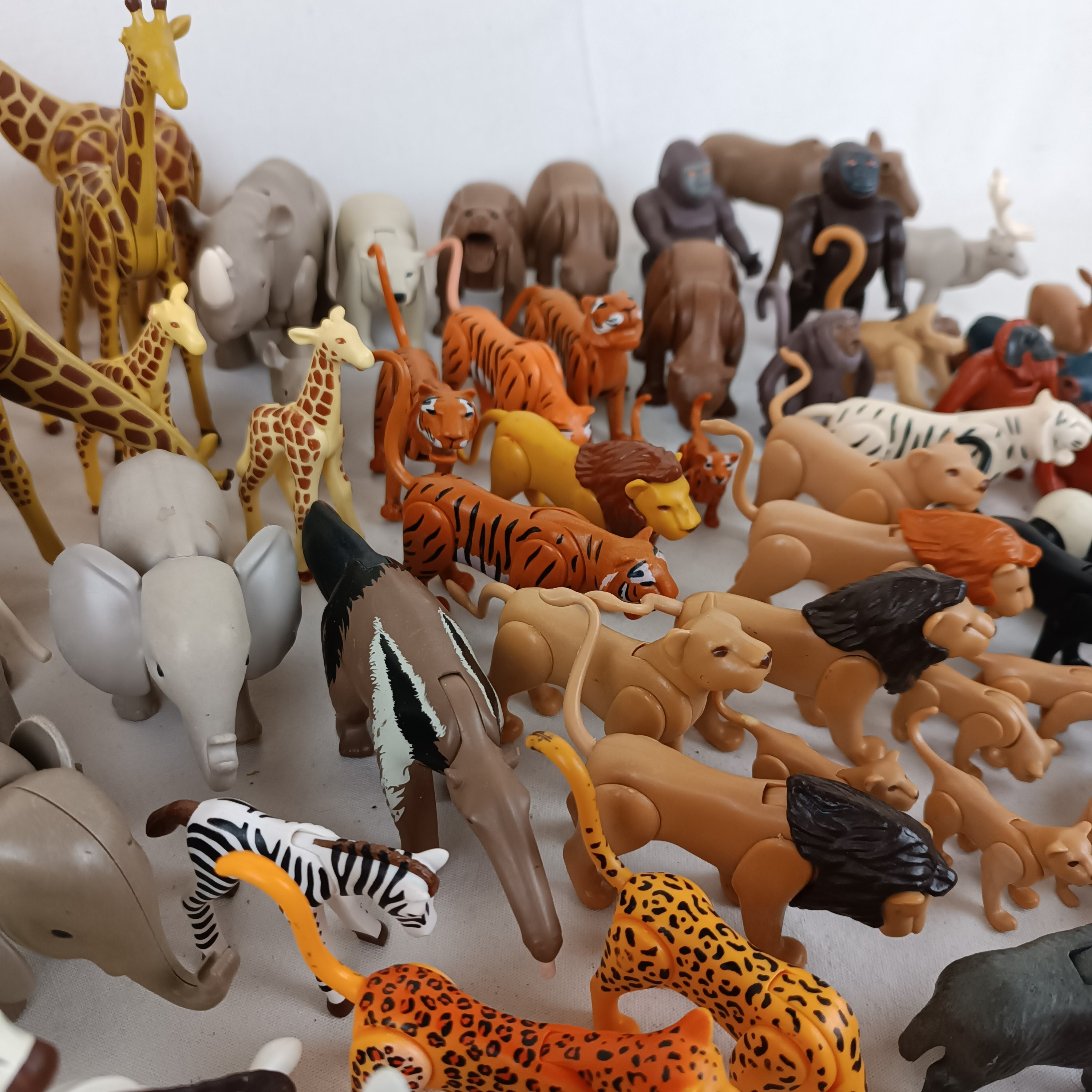 Ensemble Playmobil Zoo, Parc animalier et autres extensions : 175 animaux, 24 personnages Bon état - Vue 32 - 