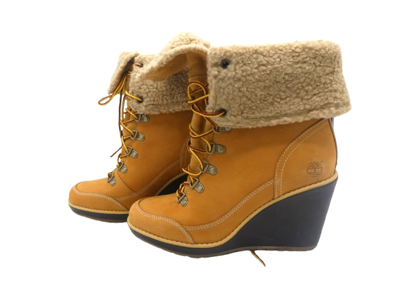 Timberland bottines compensées avec fourrures pour femmes - Pointure 37 - Photo 1