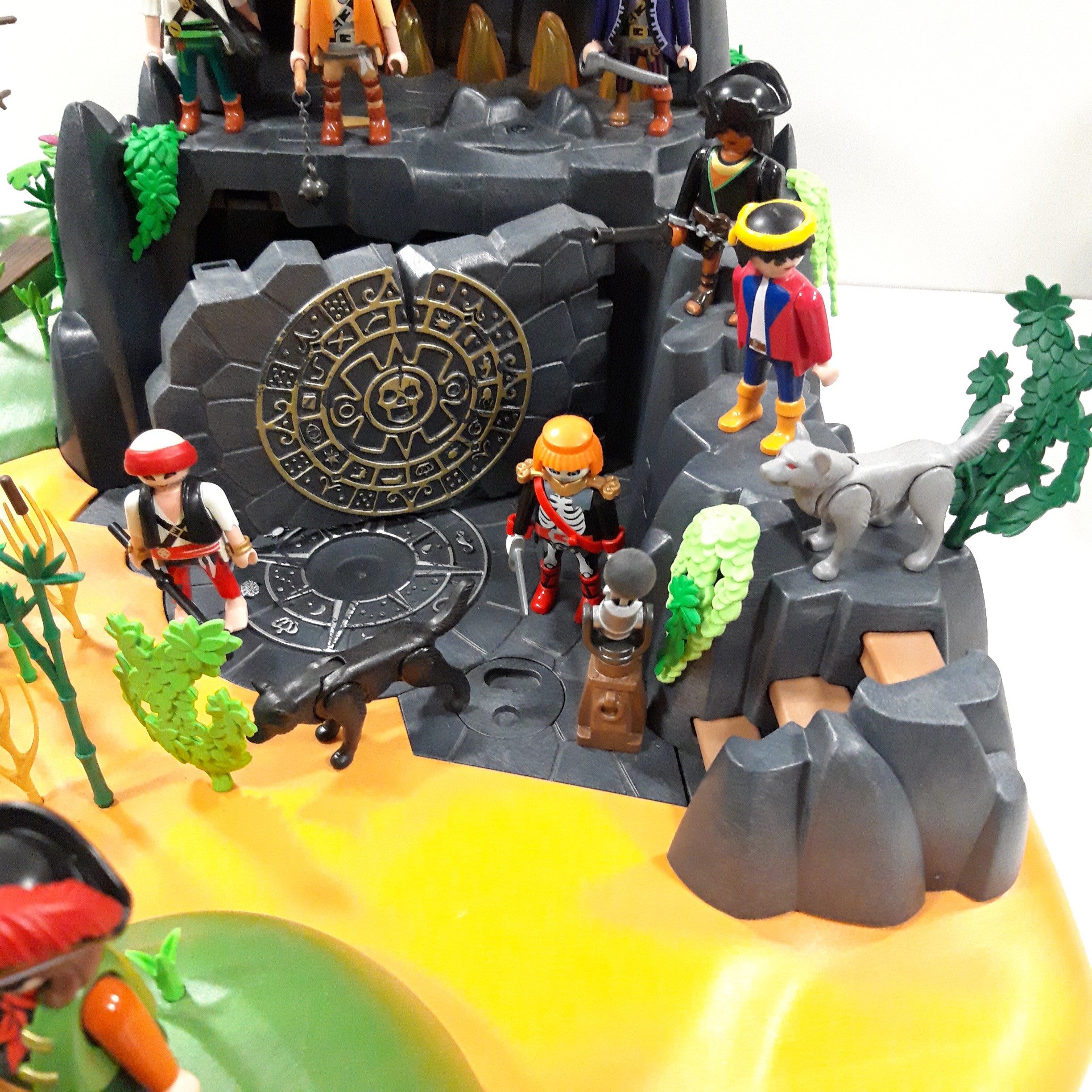 Playmobil 'Grande île mystérieuse des pirates' référence 5134, 30 pièces + Bon état - Vue 7 - 