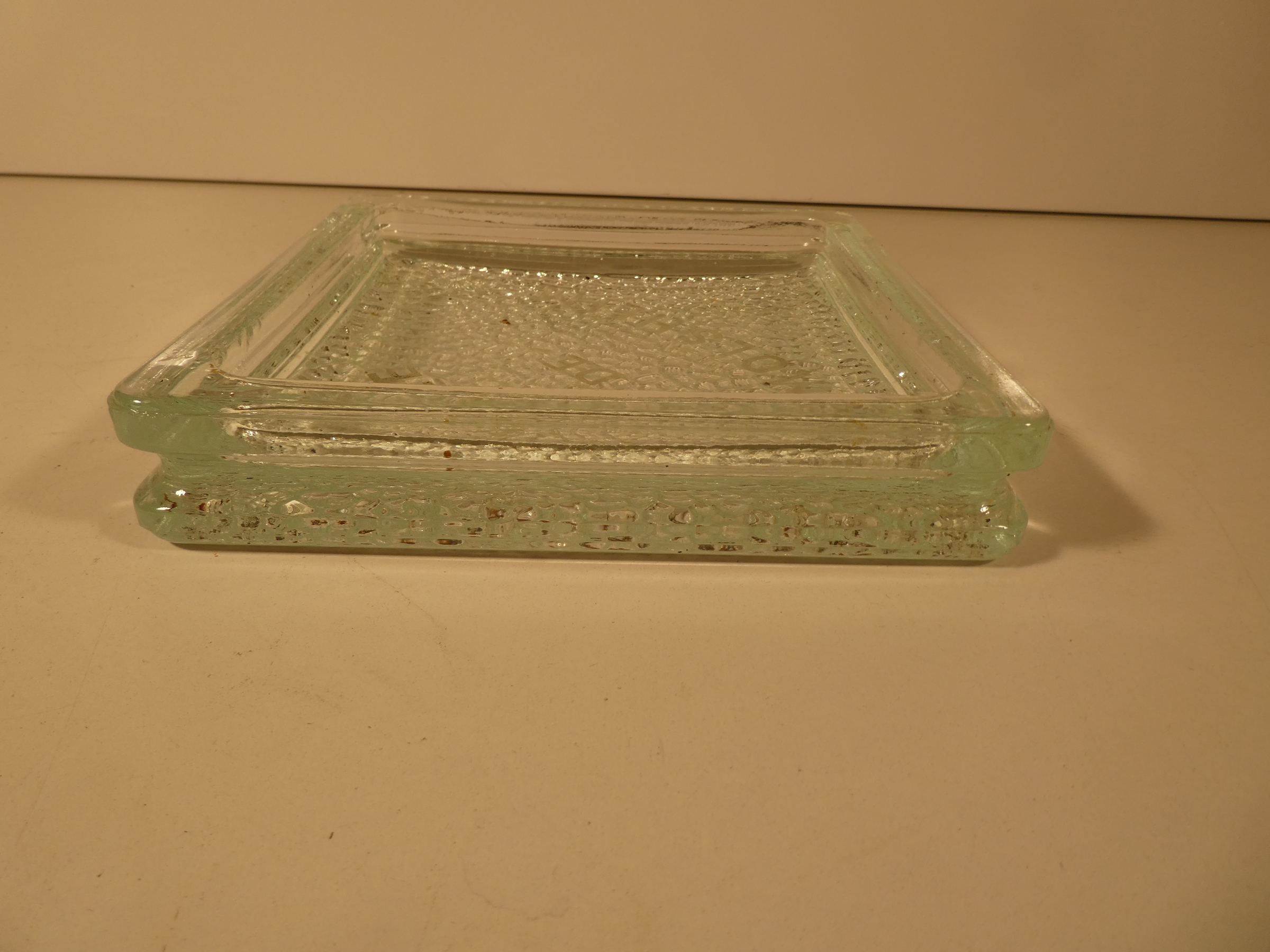 Vide poche en verre imprimé ville de Molsheim  État correct - Vue 3 - 