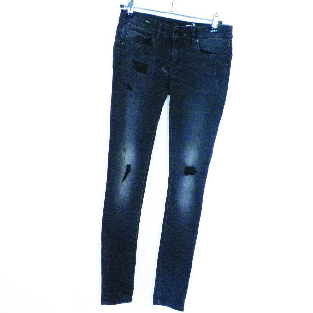 Jean's Fill Noir KAPORAL Taille Estimée 10 Ans. Bon état -  reconditionné disponible sur Label Emmaüs