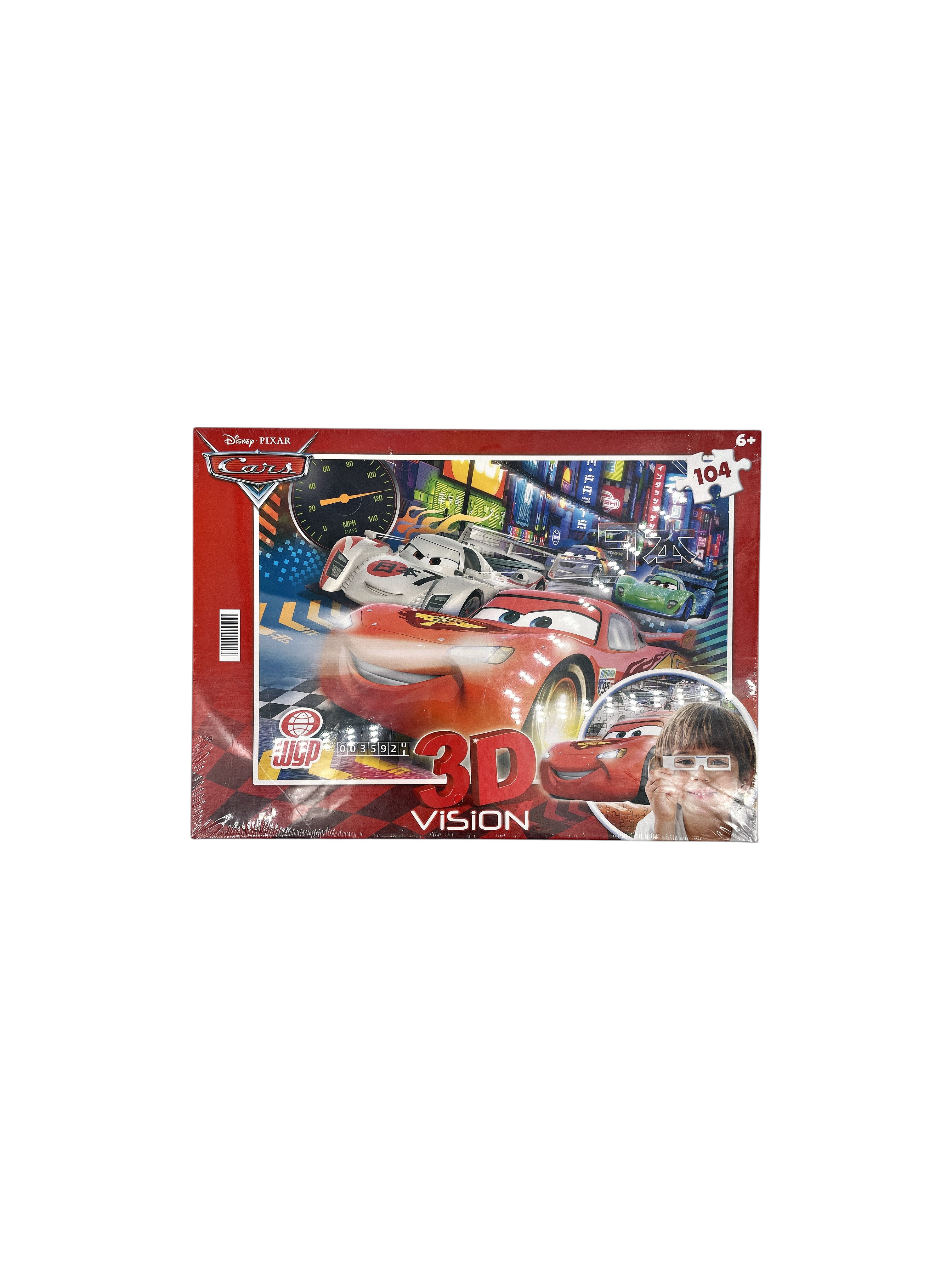 Voir photo 2 de Puzzle vision 3D - Cars - 104 pièces Puzzle vision 3D - Cars - 104 pièces Comme neuf - Vue 2 -