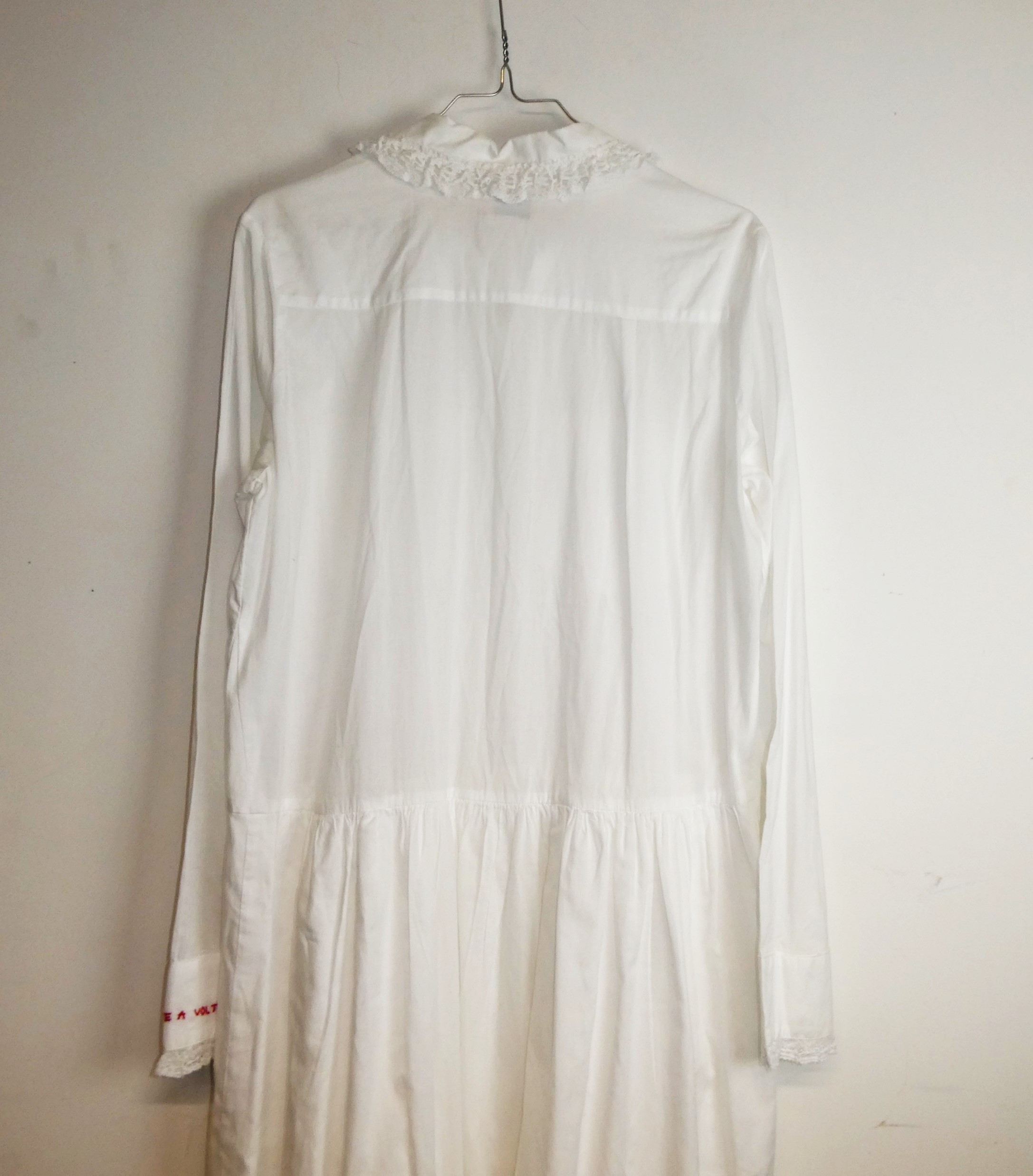 Zadig et Voltaire Robe Chemise blanche avec galon - Taille M - Photo 4