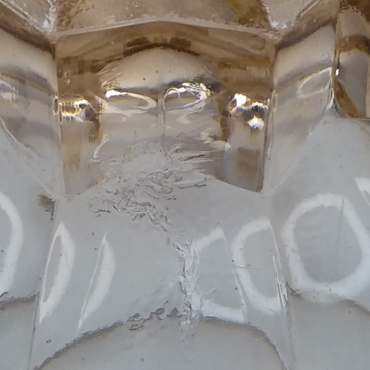 Service en verre rosaline 11 pièces Bon état - Vue 15 - 