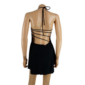 Maillot de bain 1 pièce robe noir - femme - 3 Suisses - taille 42 - Photo 1