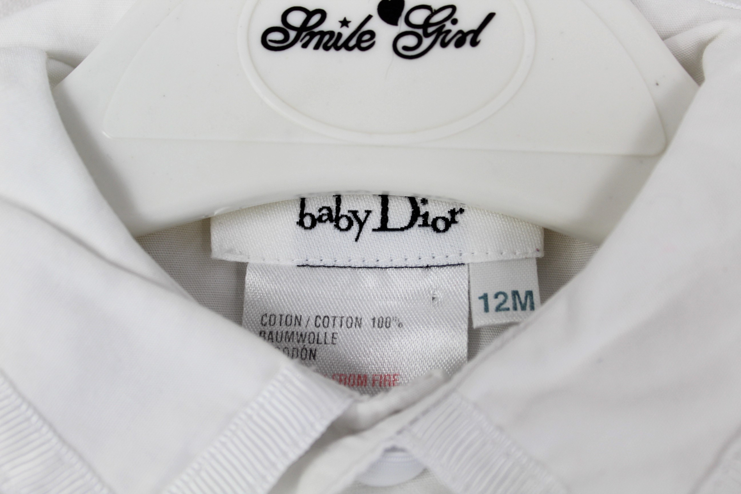 Chemise Mixte - Baby Dior - 12Mois - Très bon état - Photo 3