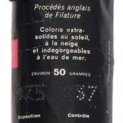Lot de 2 pelotes de laine bleu foncé - Marigold - 50g par pelote - Photo 3