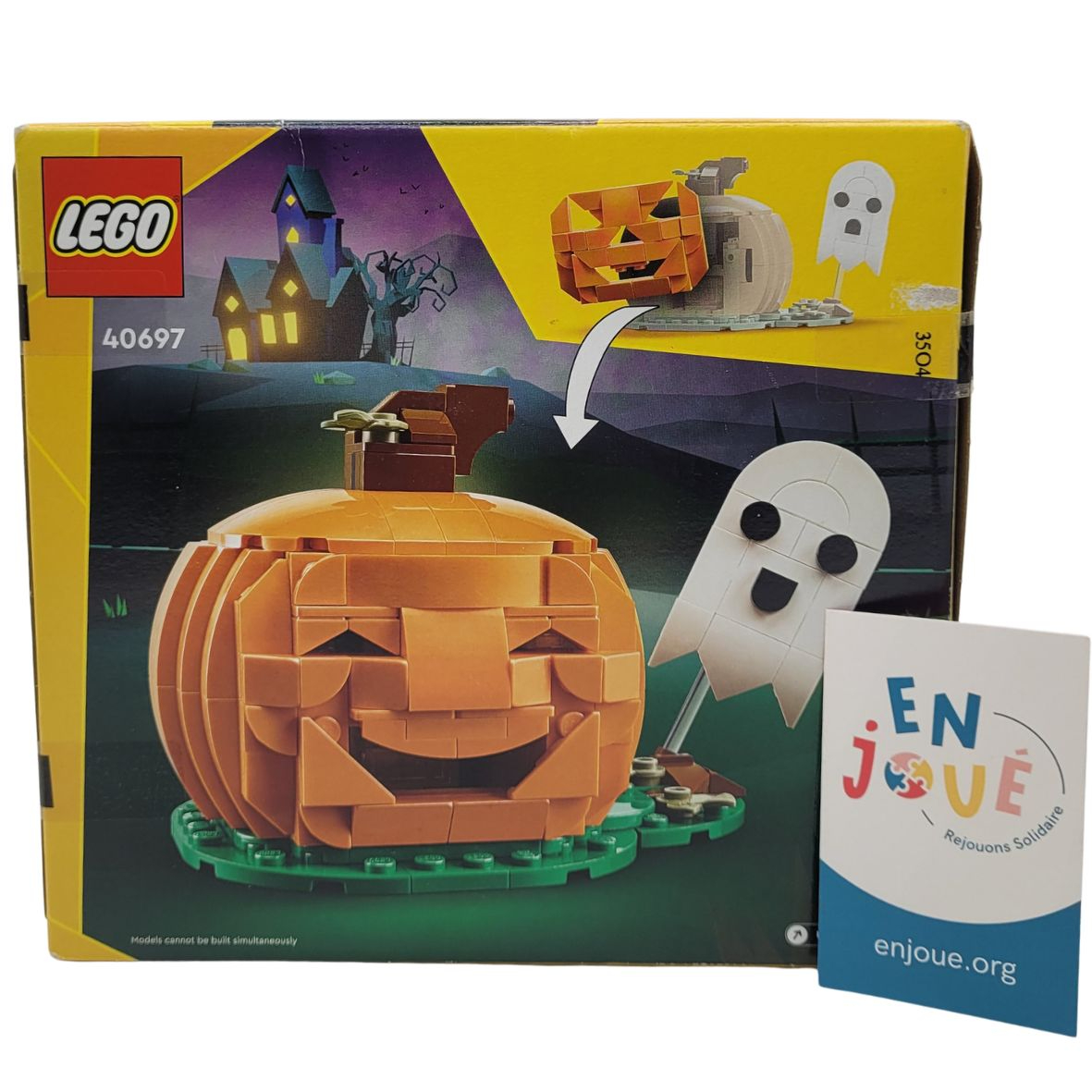 Voir photo 3 de Lego - La citrouille d’Halloween - Creator - À partir de 8 ans. Lego - La citrouille d’Halloween - Creator - À partir de 8 ans. Comme neuf - Vue 3 -
