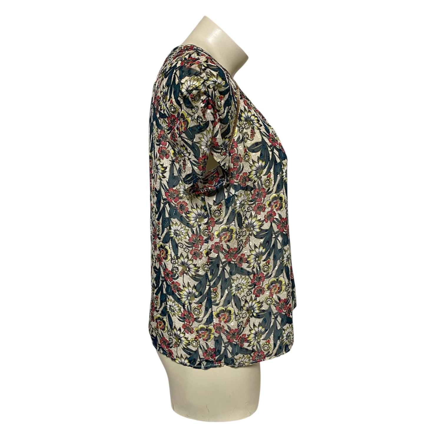 Blouse Femme à Manches Courtes - ONES STEP - 40  - Vue 4 - 