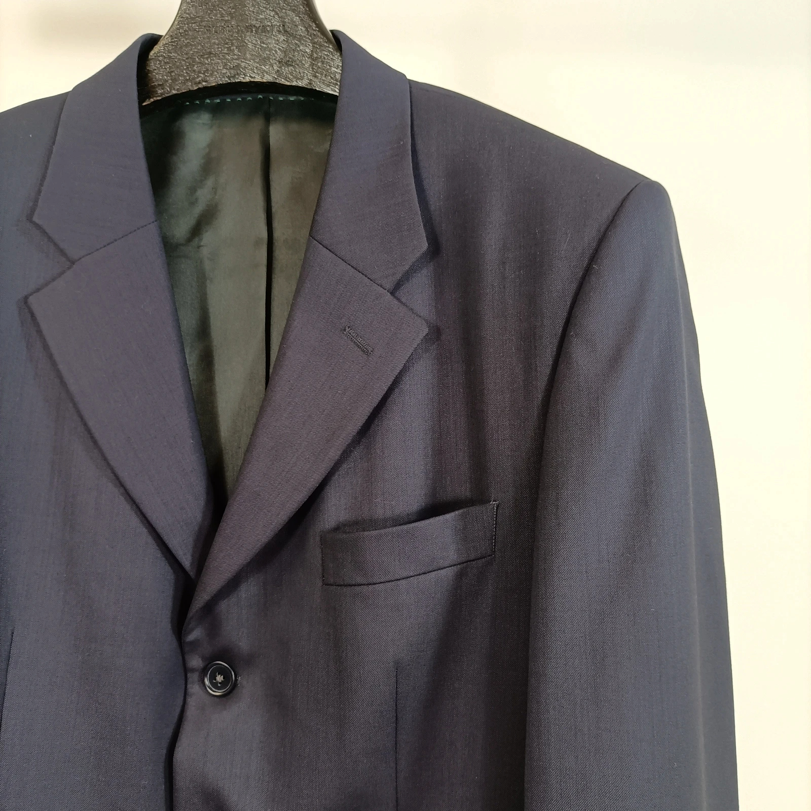 Voir photo 4 de Veste de costume bleu marine Cambridge taille 50 Veste de costume bleu marine Cambridge taille 50 Bon état - Vue 4 -