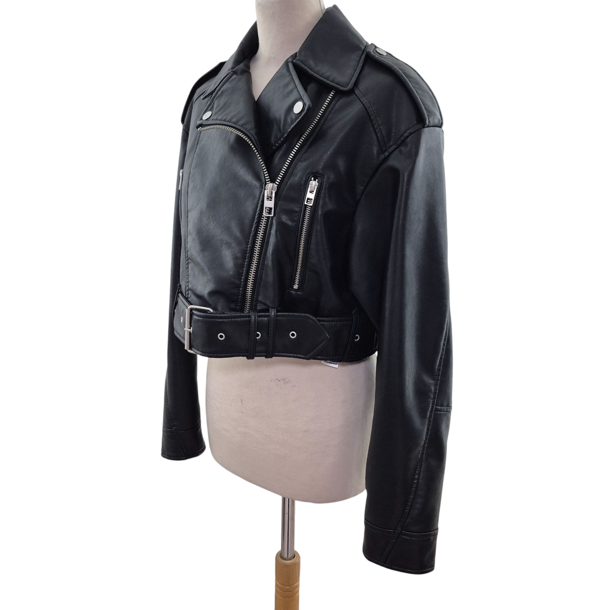 Veste simili cuir - Zara - S - Photo 1