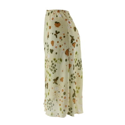 Jupe écrue imprimée - Femme - Taille 6 - Photo 2
