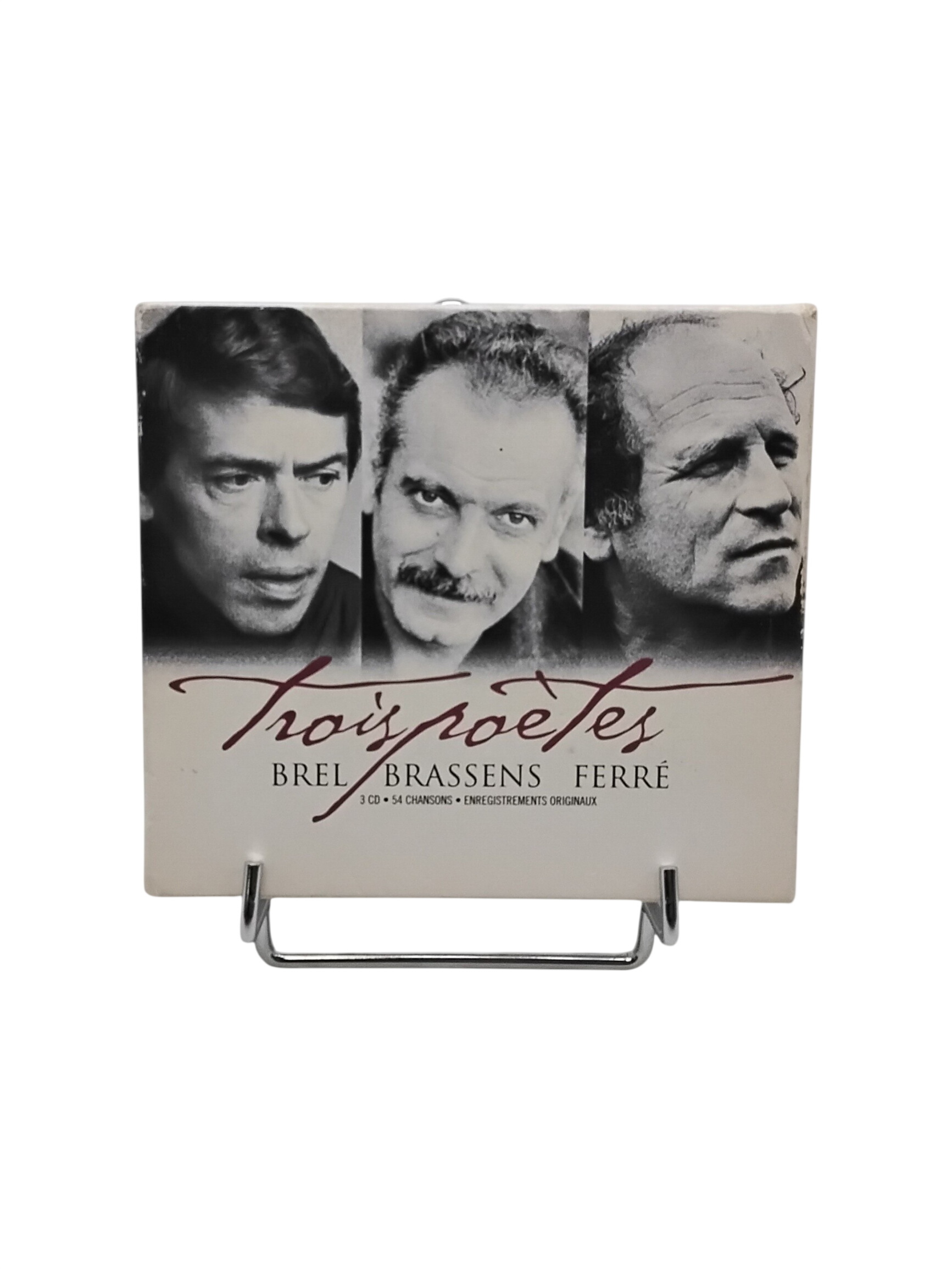 Acheter Coffret CD - Trois Poètes Brel, Brassens, Ferré - 10,00 € Coffret CD - Trois Poètes Brel, Brassens, Ferré - reconditionné disponible sur Label Emmaüs