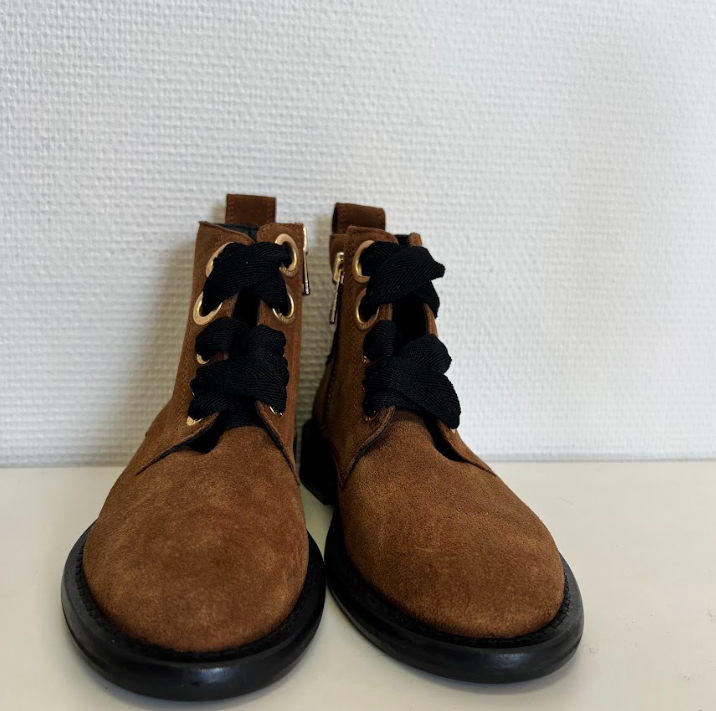 Bottines Zadig&Voltaire Laureen Suede Marron Wild - T 37 - Photo 1