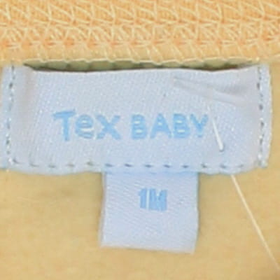 Pyjama jaune imprimé - Bébé - Tex baby - Taille 1 mois - Photo 3