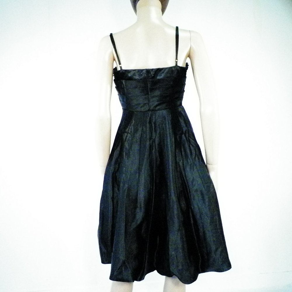 Robe de Soirée Noire MANER T 36. Bon état - Vue 3 - 