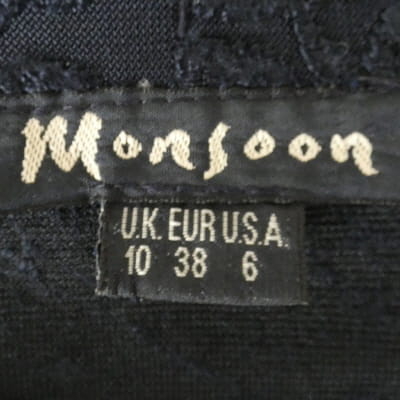 Jupe longue bleue imprimée - Femme - MonSoon - Taille 38 - Photo 4