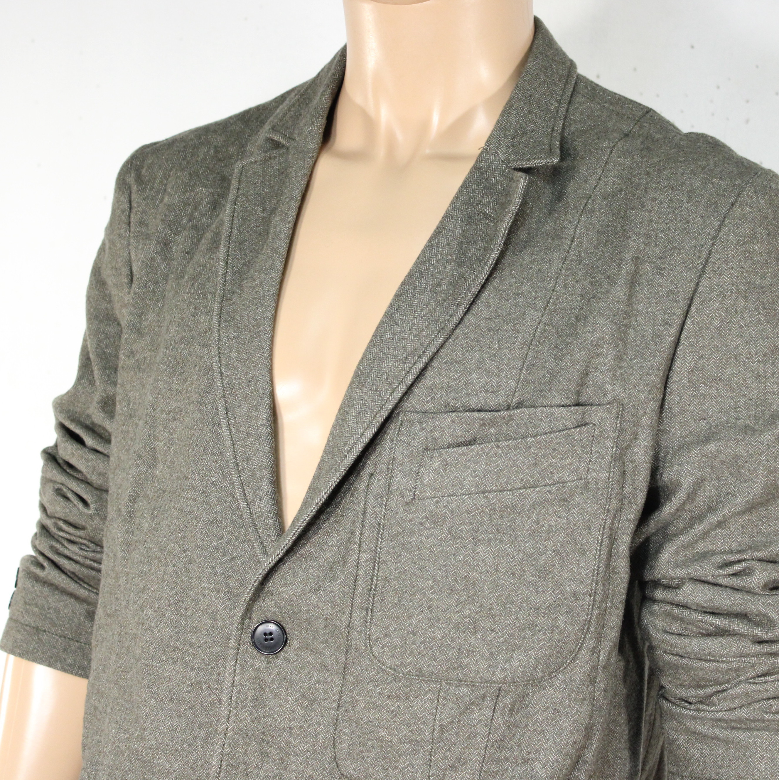 Veste Homme Kaki IKKS Taille Estimée XL - Photo 3