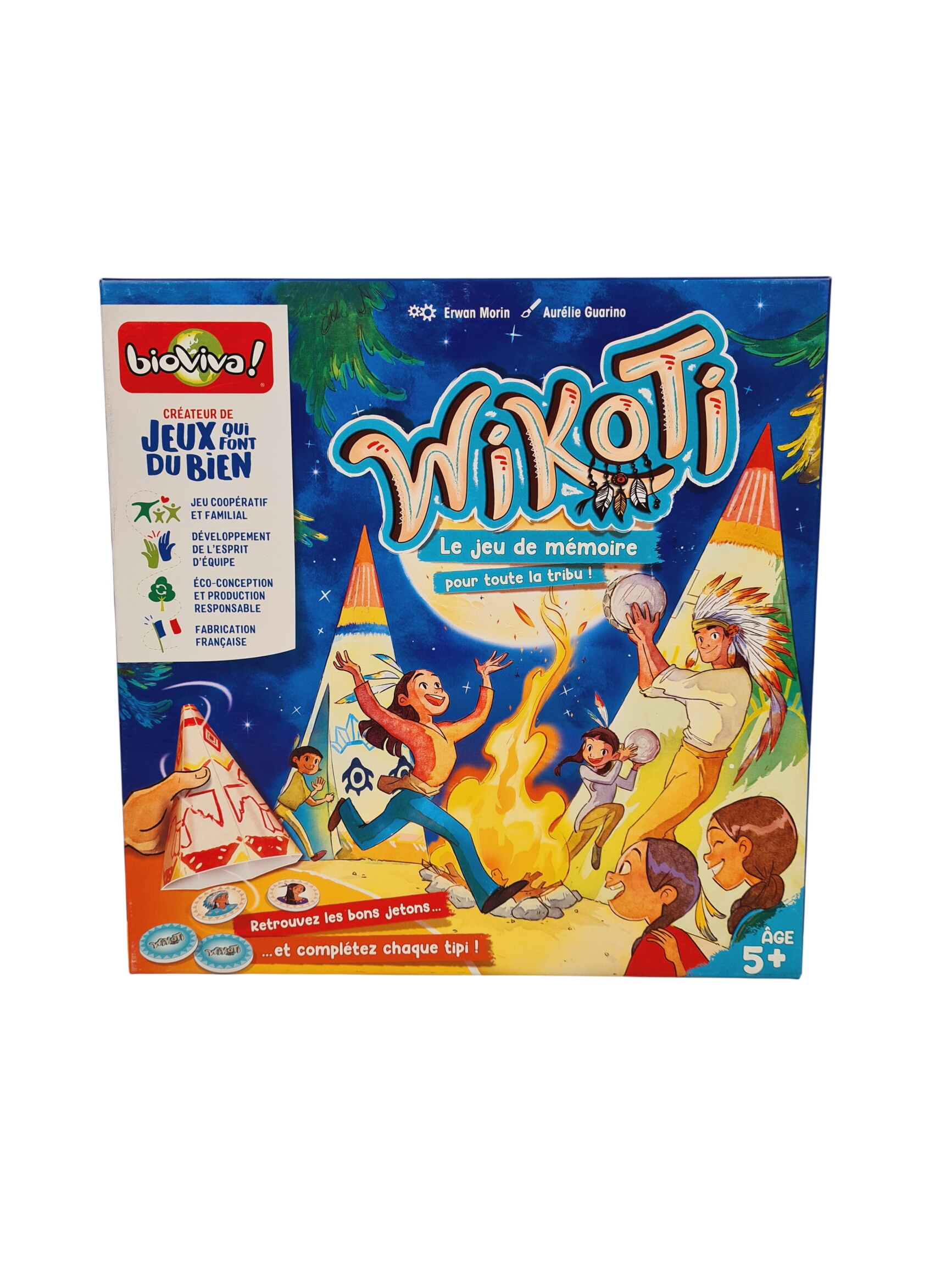 Jeu de mémoire - Wikoti - Bioviva! - Dès 5 ans Comme neuf -  reconditionné disponible sur Label Emmaüs