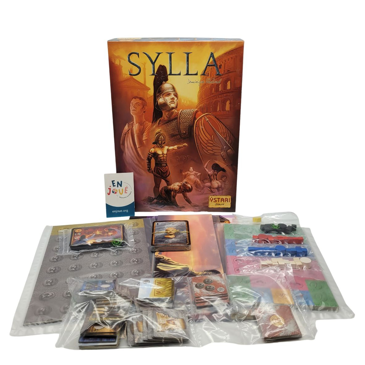 Voir photo 2 de Jeu de société - Sylla - Ystari - À partir de 12 ans. Jeu de société - Sylla - Ystari - À partir de 12 ans. Très bon état - Vue 2 -