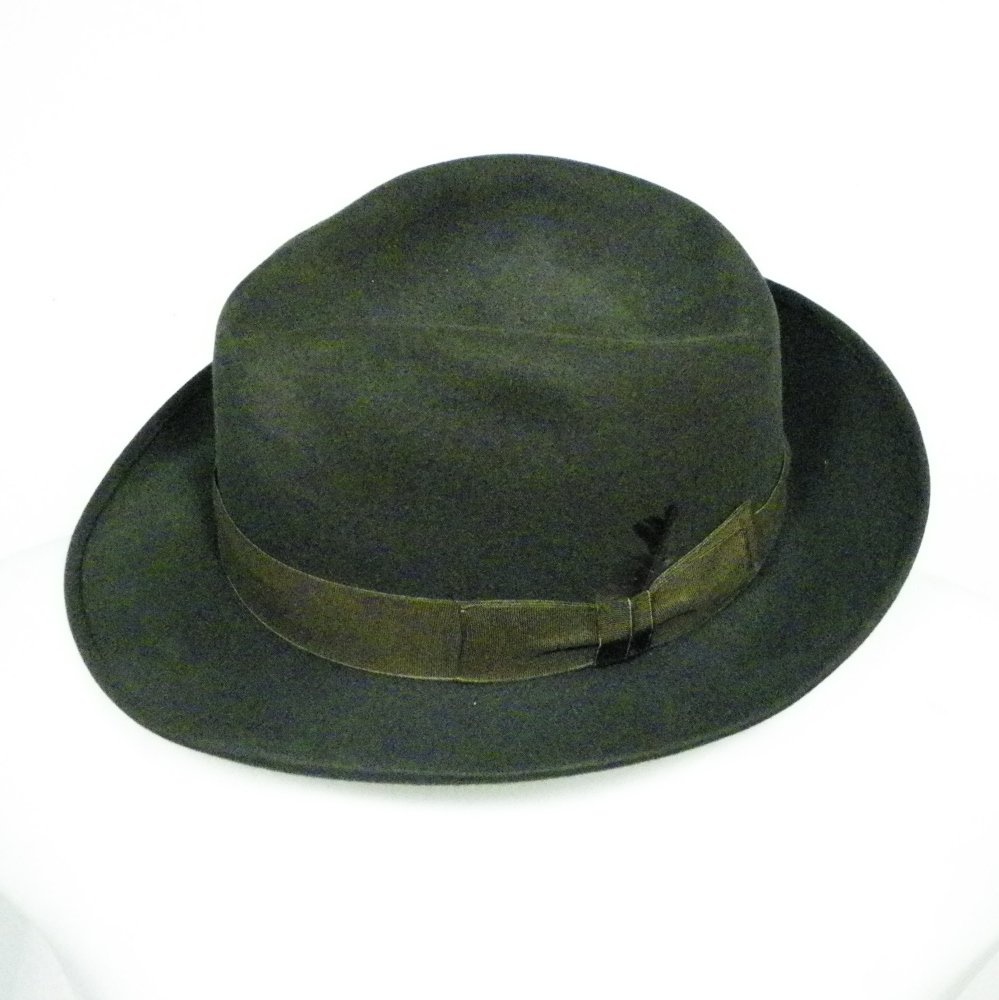 Chapeau Homme Gris Anthracite ALESSANDRIA. Bon état - Vue 3 - 